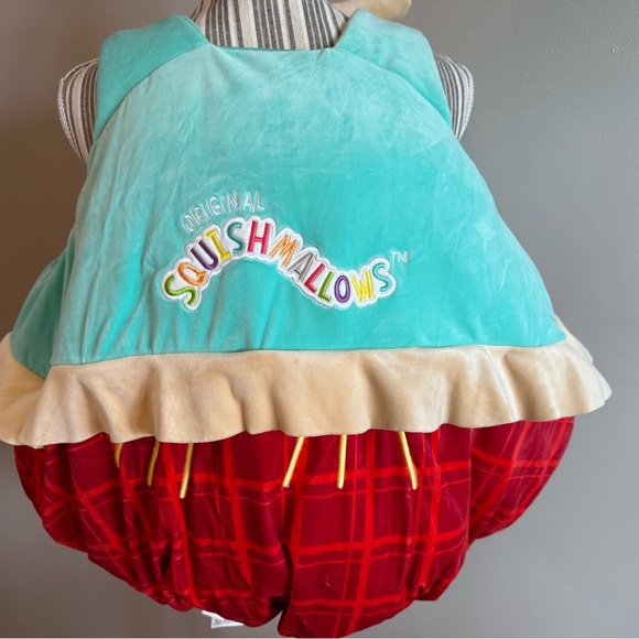 Squishmallows Winston Owl Kids Costume - Teal and Red - Picture 3 of 9